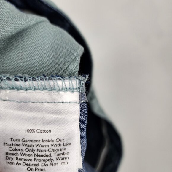 Eddie Bauer Pants Womens P14 Blue Chino Legend Wash NWT (36x30) - Picture 10 of 10